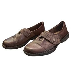Earth Spirit Coni Leather Gelron 2000 Loafers Size 8.5